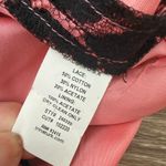 Trina Turk  Black Coral Lace Overlay Pencil Skirt size 4 Photo 4