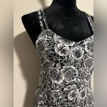 Aeropostale EUC Black and White Floral Skater Dress size large Photo 1