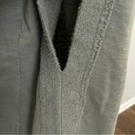Anthropologie Saturday Sunday Top Hoodie Terry Cloth Poncho Pockets Olive Green Photo 7