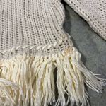 For Love & Lemons Knitz Denver Fringe Crop Sweater Sz M Boho Whimsical Grunge Photo 7
