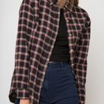Brandy Melville Wylie Flannel Plaid Shirt Photo 4