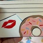 Kate Spade Kate♠️Spade Coffee Break Donut Small Slim Card Holder🍩🍩🍩🍩🍩🍩🍩 Photo 3
