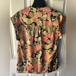Molly Bracken  floral short sleeve blouse multicolor size xs women’s Photo 1