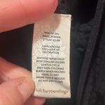 Soft Surroundings  Black Patterned Jumpsuit with Cut out Sleeves & Pom Pom Trim Photo 7