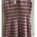 Rebecca Taylor NWT  Tweed Dress Sz2 Red, cream, black Photo 1