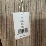 Walter Baker  Kristi Top Sparkly Metallic Pleated Tie Shoulder size Medium Crop Photo 4