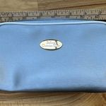 Christian Dior Parfums Perfume Cosmetic Makeup Bag Small Silver Gold Tone Photo 4