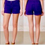 Pilcro and the Letterpress  cobalt blue jean short 27 Photo 1