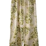 Panama Jack  Wide Leg Pants Linen Blend Tropical Size Med EUC #5703 Photo 0