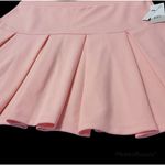 BP . Pleated Tennis Mini Skirt XSMALL Pink Pudding Photo 8