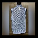 Chico's Chico’s blue lace vest. Size 0- Medium. Photo 2