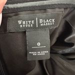 White House | Black Market Women’s black dress with attachable waist bow and removable straps Photo 7