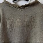 Cult Gaia  x GAP Metallic Gold Hoodie Top Size S S1 Photo 2