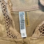 Monoreno  Boho Hooded Ruffle & Crochet Dress Size Small Photo 8