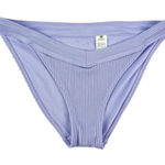 Hollister  Ribbed High Leg Swim Bikini Bottom Lavender Purple Size Medium Photo 0