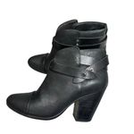 Rag and Bone Harrow Black Leather Ankle Boots | Size EU 40 -US 9.5 | Made in Italy Photo 1