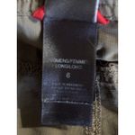 The North Face  Olive Green Shorts‎ Size 6 Pockets Zip/Tie Logo Nylon Photo 5