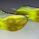 Nike  Women’s Neon Green Zoom Double Stacked Sneakers size 8 Photo 2