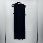 LNA  Nuri cross front ribbed dress‎ in black size 1x NWT Photo 1