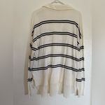 Hilary Radley Women's 2-Fer Sweater, Off-White & Black Stripe, Size XXL Photo 2