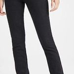 #37 NWT MOTHER Superior The Dazzler Shift Jeans Black Size 24 Photo 0