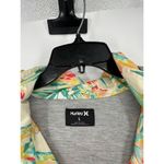 Hurley  Jacket Floral Colorful Windbreaker Full Zip Hood Running Surfing Large Photo 2