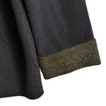 Ralph Lauren  Navy Blue Wool Blend Toggle Hood Jacket Coat Long Sleeve Hoodie P/M Photo 2