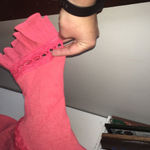 Chico's Chico’s 3 coral crepe bell sleeve coral blouse Photo 2