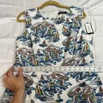 Nine West Havana Sailboat Linen Cotton Blend Dress Photo 4