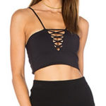 David Lerner  black bralet size small‎ Photo 0