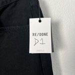RE/DONE NWT $285  70s LOW RISE BELL BOTTOM JEANS IN BLACK SZ 25 Photo 5