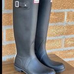 Hunter  original stripe tall boots sz 8 Photo 0