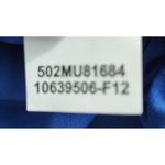 Anne Klein  Sleeveless V Neck Pleated Royal Blue Top Women's Size L Photo 7