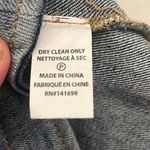 Ramy Brook Denim Jean Oliver Tweed Skort Shorts Skirt Woven Raw Hem Small Photo 6