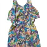 R 89 Silk Pastel Color Romper Blue Size M Photo 0