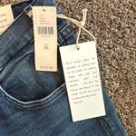 McGuire Denim  Dark Blue Ruffle Hem Flare Jeans Photo 2