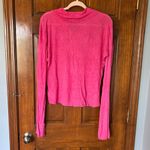 Free People H2O Polo Cardi Size XS Pink Photo 4