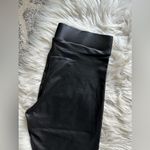 Topshop coated black leggings Photo 3