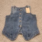 Scotch & Soda  Blue Denim Vest Size XS Photo 4