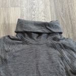 Lululemon athletica Gray Cowl Neck Pullover To you Tunic Sweater Photo 2