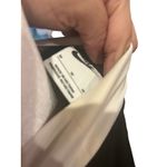 Nike  Mock‎ Neck Long Sleeve Top Black and White Athleisure Activewear Photo 2