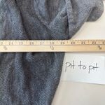 Eileen Fisher  Alpaca Blend‎ Drape Neck Sweater Gray Merino Wool Knit Medium Photo 8