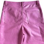Like New Aritzia Wilfred Melina Faux Leather Pants Rhodon Pink Size 14 Rtl. $148 Photo 9