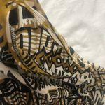 Mlle Gabrielle Tribal Print Tunic Dress yellow, brown, black S Photo 9