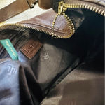 Ralph Lauren  brown leather Y2K shoulder bag Photo 6