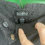 Soho Apparel  Black Tribal Shorts‎ Size 8 Boho Cute! EUC Photo 2