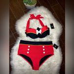 Disney  Mickey Mouse Halter Swim bikini Plus Size 2 Photo 1