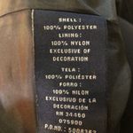 London Fog Rain Coat Black Trench Coat Mid length Dress Jacket Belted Size Small Photo 5