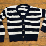 Old Navy OLD‎ NAVY V-neck Lightweight Shaker-Stitch Cardigan Sweater Stripes Women's XS Photo 0