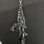 Free People  Silver and Gold Charm Keychain Photo 4